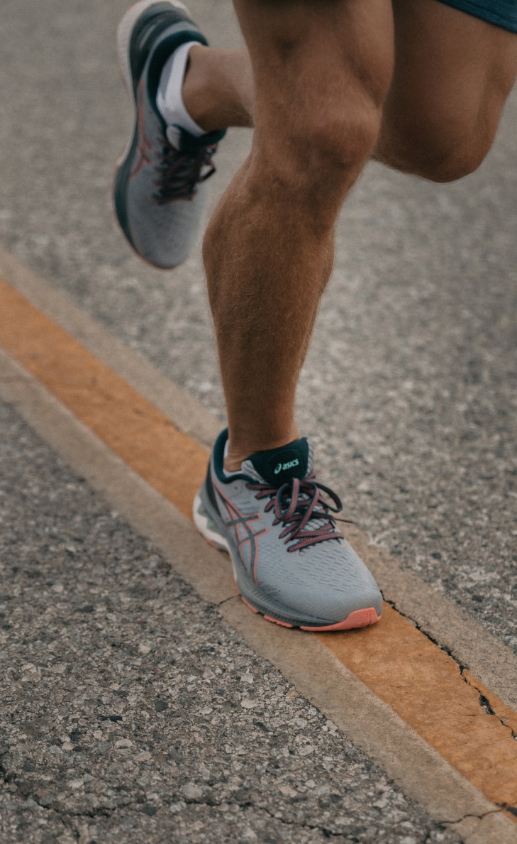Running half marathon